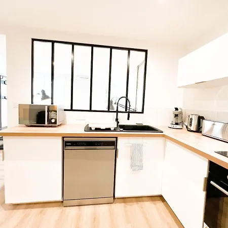 דירה Le Cocon Marin, A Deux Pas Du Centre Et De La סן נזאר