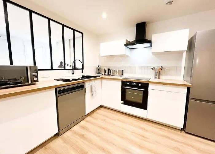 Le Cocon Marin, A Deux Pas Du Centre Et De La דירה